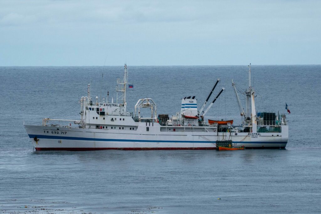 Bateau l'Austral, pêche à la langouste